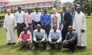 2013-2014 Novices in East Africa with the Novitiate Staff