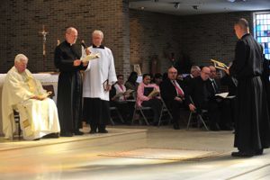 Br Nich presents himself for Final Vows