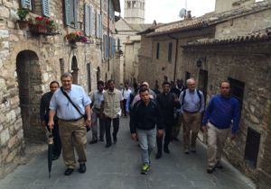 The Second Holy Cross Forum visits Assisi