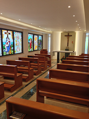 The new chapel at the Generalate