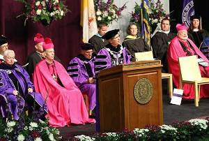 Fr Poorman's Inauguration as President at the University of Portland