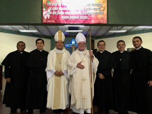 The Newly Professed With Bishops Izaguirre And Colgan