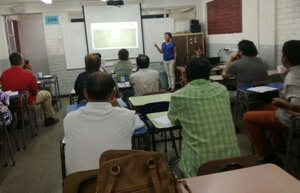 Ms Nova Of INFAM Leads One Of The Classes During The Summer Pastoral School