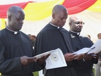 Holy Cross in East Africa Rejoices with Three Final Professions