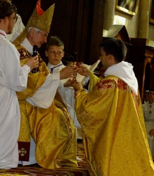 Fr Marc Valentin, CSC's Ordination in Angers, France