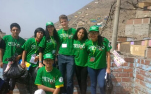 Visiting Canto Grande during the Holy Cross Youth Gathering in Peru