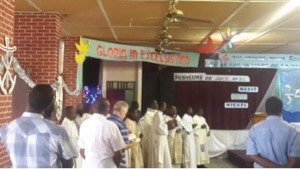 The Celebration of the Eucharist during the Haiti Province Assembly