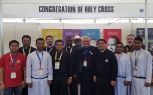 The Holy Cross Team at the WYD Vocations Fair in Panama