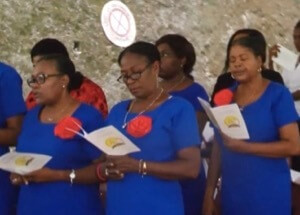 Choir for the 75th Anniversary of Holy Cross in Haiti