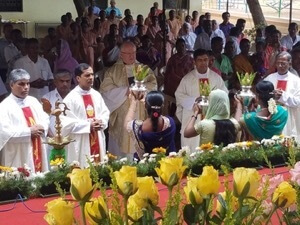 The Superior General presides at the Final Vows Mass in Tamil Nadu