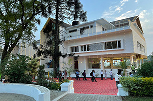 The Grande Saint Joseph, Vicariate’s new guest house in nearby Yercaud.