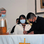 In Mexico Mr. Angel Alberto Lazaro de la Cruz, C.S.C., signs his Final Vows.