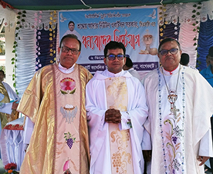 PriestlyOrdination of Fr.Newton Obertson Sarker, C.S.C. The Sacred Heart of Jesus Province in Bangladesh December 1, 2023