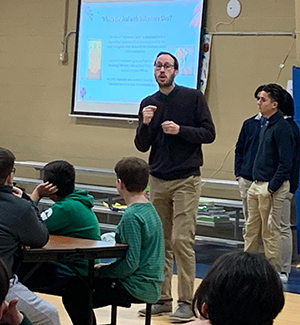 Mr. Kyle Piatak is the Director of Campus Ministry and teaches theology at Holy Cross High School in Waterbury, Connecticut