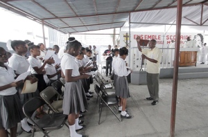 Dedication of New School in Haiti