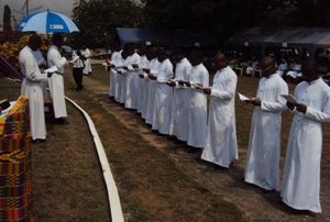The Novices in Ghana State Their Intent to Profess First Vows