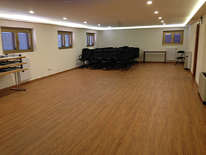 The new conference room