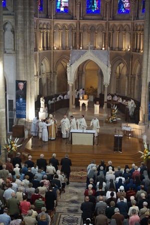 Final Blessing at the Inauguration Mass of the International Shrine to Basile Moreau