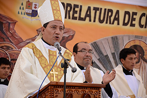 Bishop Jorge Izaguirre, CSC