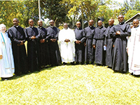 Novitiate in East Africa Celebrates Nine Professions and Receives Ten New Novices