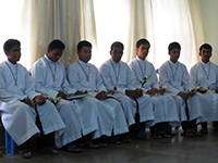 Brothers and Priests in Bangladesh Celebrate First Professions
