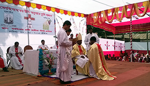 Fr Paschal Babu Sarkar, CSC, Ordination