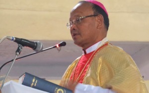 Bishop Paul Ponen Kubi in the Jubilee