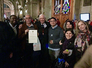 Br Donald Celebrates Members Of San Roque Parish And The Congregation