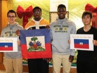 High School Celebrates St. Nicholas’ Day in Solidarity with Haiti