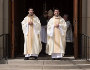 Newly Ordained Priests Palmer and Pietrocarlo