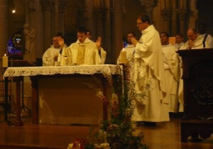 Fr Marc Valentin's First Mass