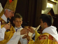 Holy Cross Celebrates Priestly Ordination in the Land of its Origins