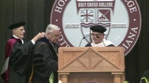 Fr Tyson installed as Holy Cross College President
