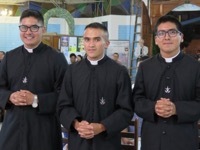 Three Novices Profess First Vows in Latin America
