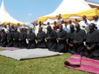 Dozen First Professions Grace Holy Cross Novitiate in East Africa