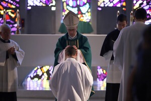 Bishop Kevin Rhoades presides at the Mass of Deaconate Ordination