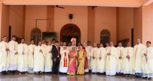 Ordination of Fr Joyson Barboza, CSC