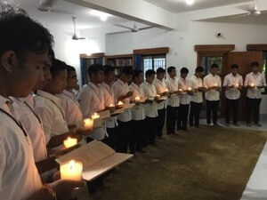 Reception of new novices in Bangladesh in July 29, 2019