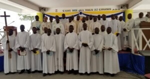 The Mass of First and Final Professions in Haiti