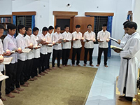 New Class of Novices Welcomed at Bangladesh Novitiate