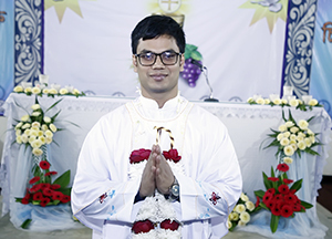 Bangladesh, the Sacred Heart of Jesus Province celebrated the ordination of Fr. Badhon Hilarious Rozario, CSC