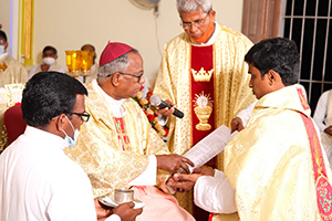 Vicariate Of Tamil Nadu Ordination Fr. Manoj Kulanthai Rathinam April 2021