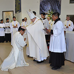 Laying on of Hands by the Bishop of Mexico