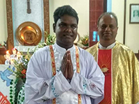 Bangladesh Celebrates its Newest Holy Cross Priest