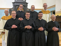 Five Novices Profess their First Vows on the Feast of St. Ignatius of Loyola
