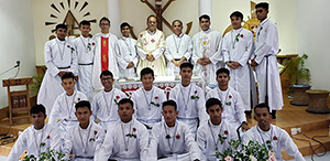 St. Joseph Province and the Sacred Heart of Jesus Province Celebrate First Vows 2021