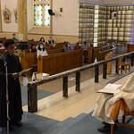 Br. Clinton James Mondol, C.S.C. professes Final Vows at St. Laurent Church in Montreal.
