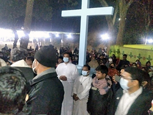 Marian Novena and Pilgrimage were held at the Mariam Ashram in Diang, Chittagong