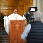 Canada: Ministry with the Daily TV Mass of the National Catholic Broadcasting Company of Canada, our Holy Cross confreres connected tens of thousands of Catholics worldwide with their televised celebration of the Eucharist.