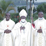 Holy Cross Novitiate in Uganda, the Most Rev. Robert Muhiurwa, Bishop of the Diocese of Fort Portal ordained Fr. Julius Mumbere, C.S.C., and Fr. Ponsiano Walugembe, C.S.C.